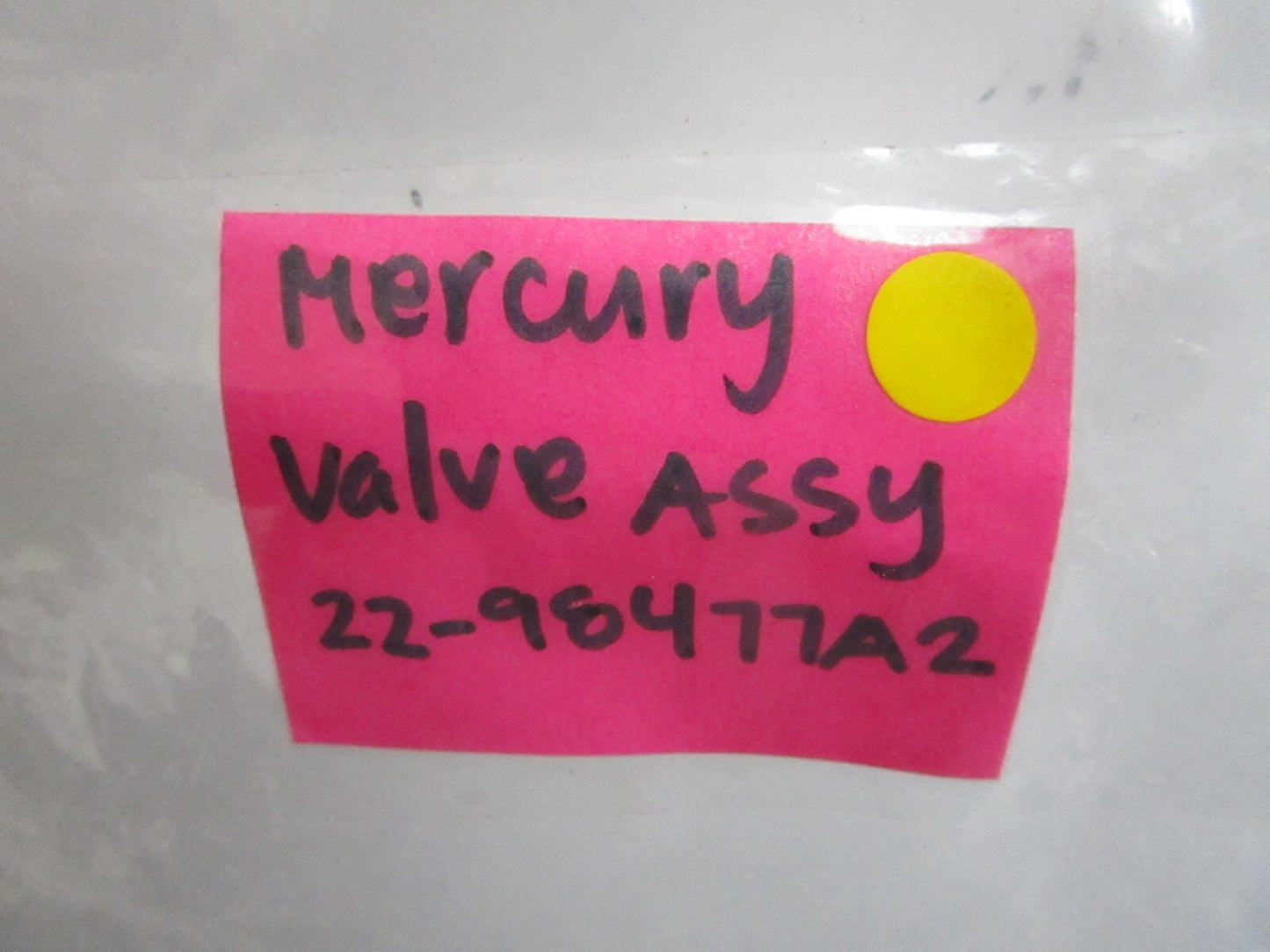 *NEW OEM* 0820 Mercury Quicksilver Valve Assy 22-98477A2