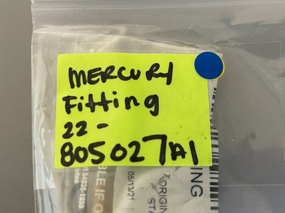 *NEW OEM* 0810 Mercury Quicksilver Fitting 22-805027A1