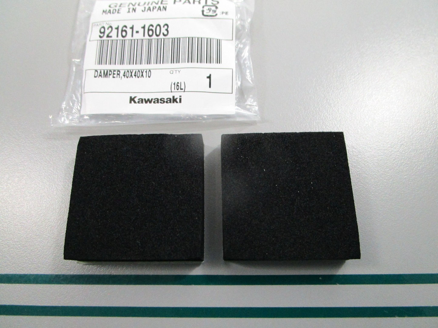 NEW OEM (LOT OF 2) 92161-1603 Kawasaki Damper 0810