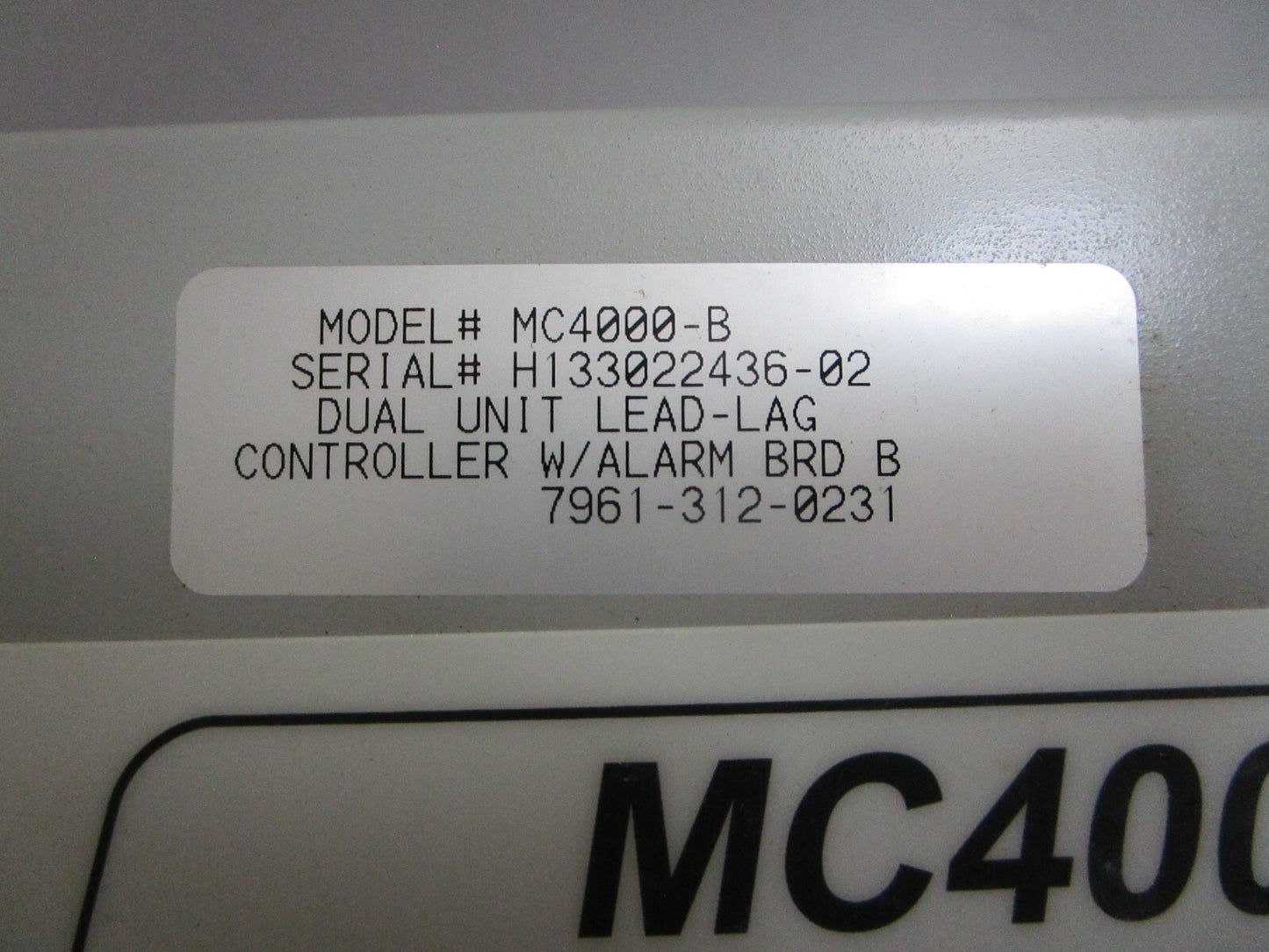*NEW* 0820 Bard Solid State Dual Unit Lead/Lag Controller MC4000-B