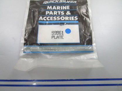 *NEW OEM* 0810 Mercury Quicksilver Plate 99961