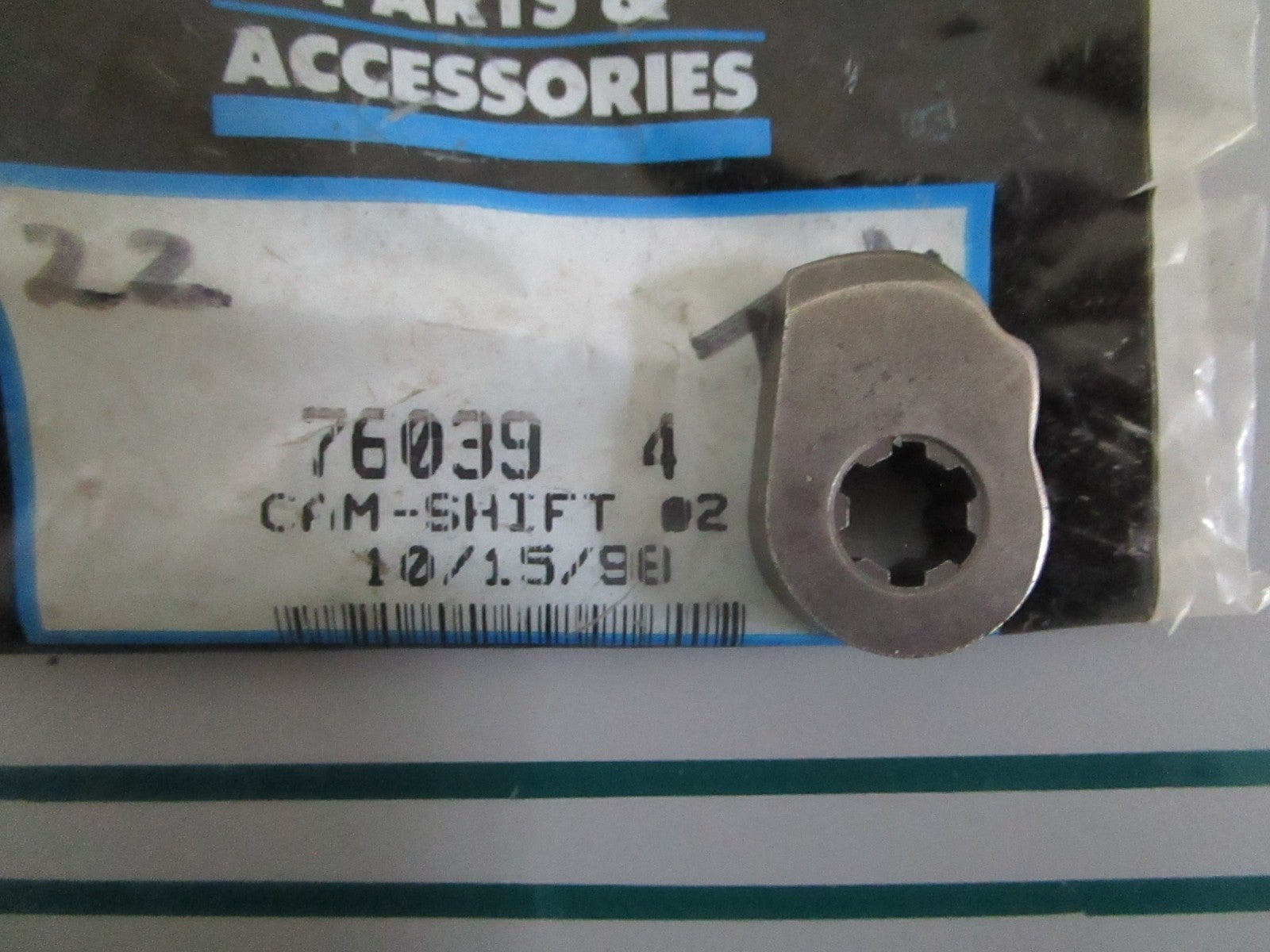 NEW OEM 76039 4 Mercury Quicksilver Shift Cam 0820
