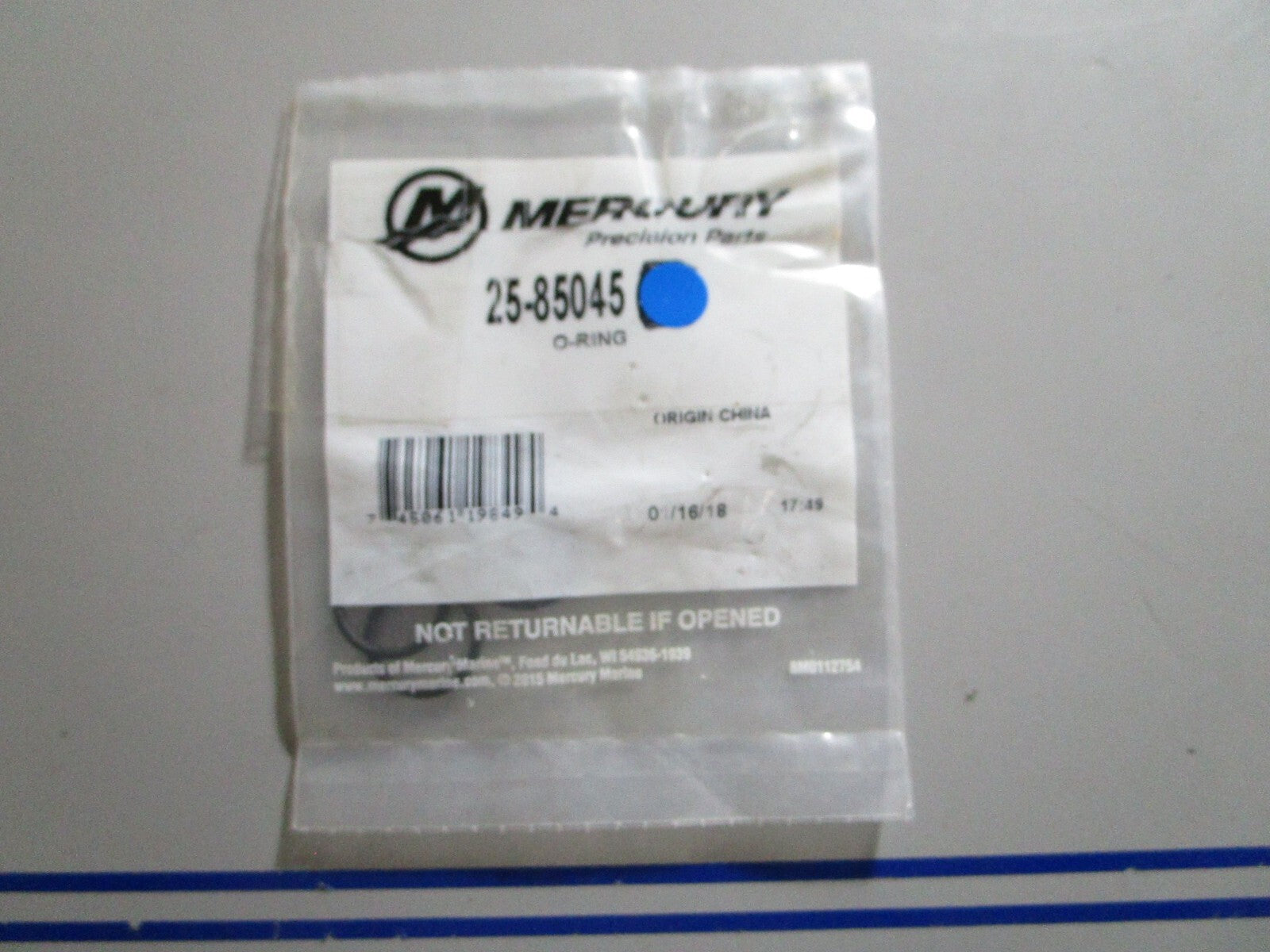 *NEW OEM* (LOT OF 4) 0770 Mercury Quicksilver O-Ring 25-85045