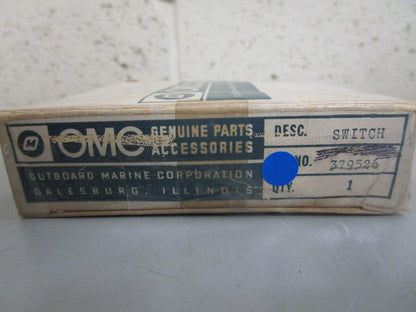 *NEW OEM* 0820 OMC Johnson Evinrude Switch 379526 0379526