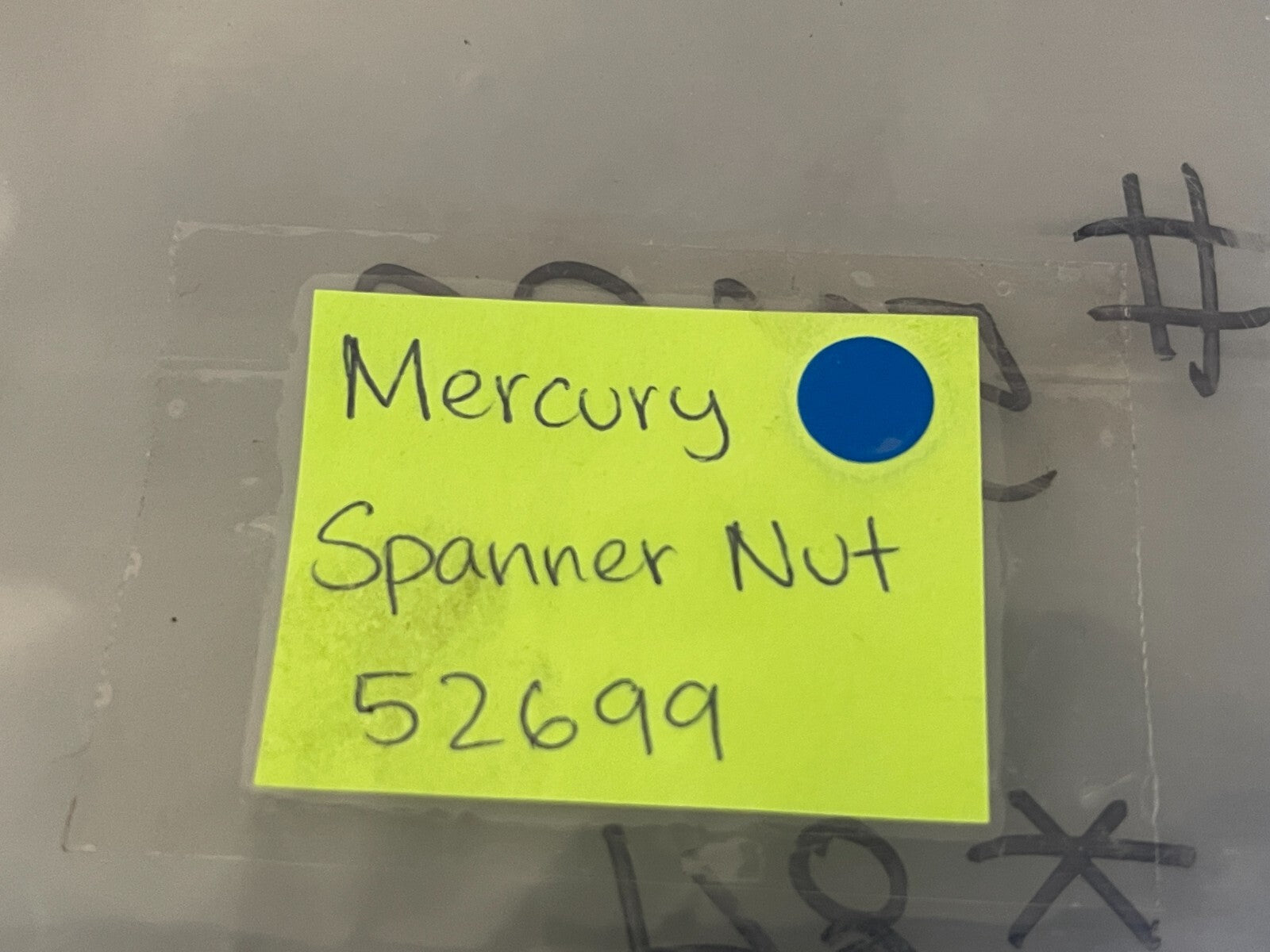 *NEW OEM* 0810 Mercury Quicksilver Spanner Nut 52699