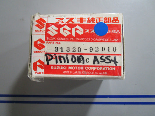 *NEW OEM* 0810 Suzuki Pinion Assembly 31320-92D10