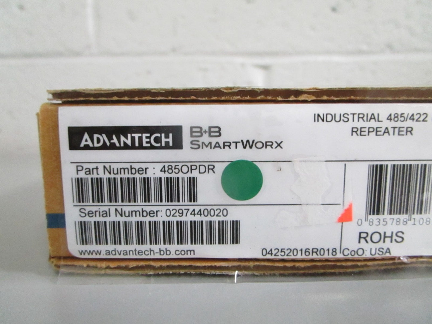 Advantech B+B SmartWorx 485OPDR RS-485 422 Isolated Repeater NEW OEM 0820