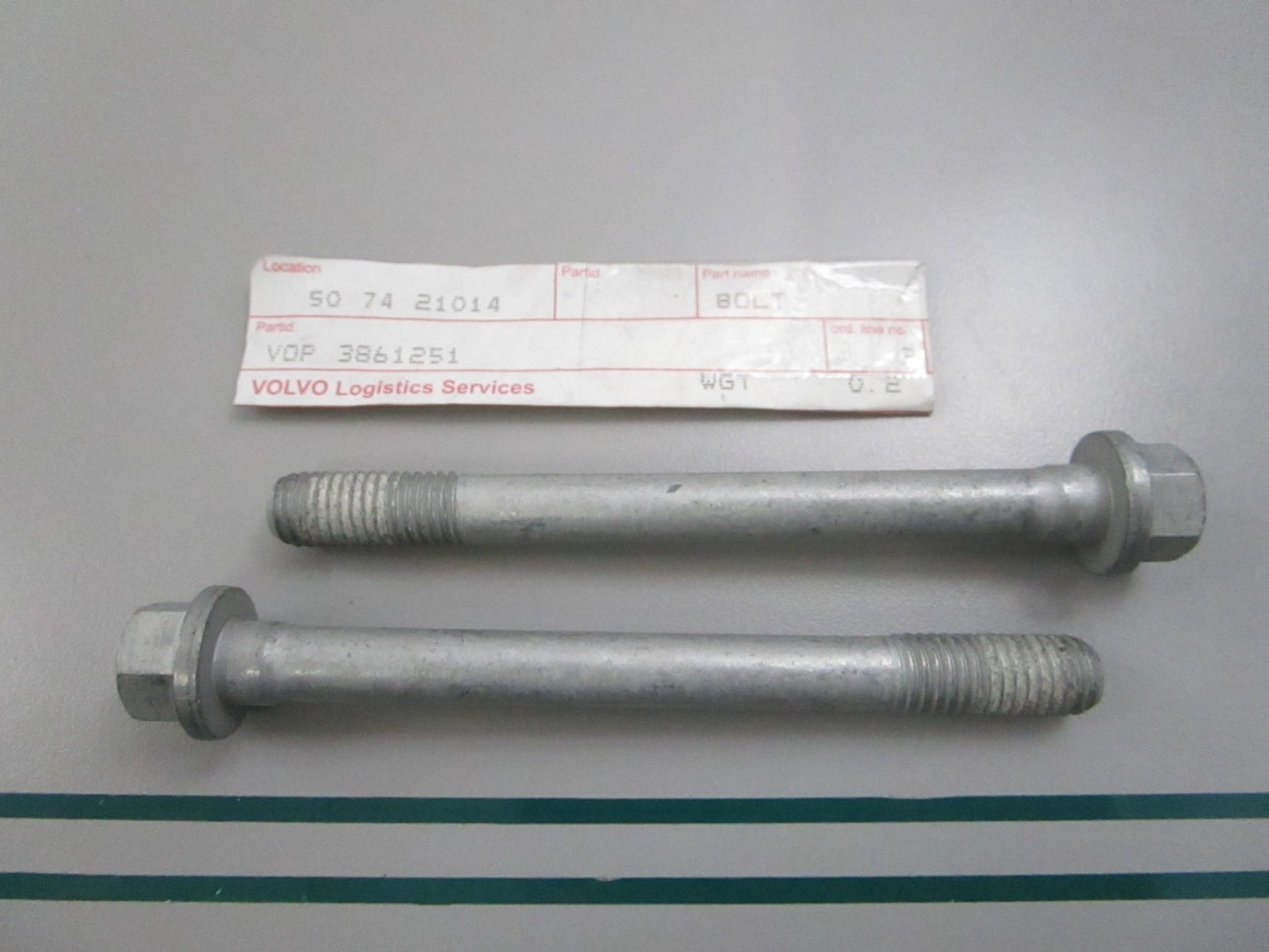 NEW OEM (LOT OF 2) 3861251 Volvo Penta Bolt 0810