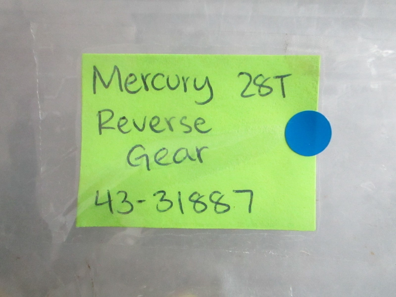NEW OEM 43-31887 Mercury Quicksilver 28T Reverse Gear 0820