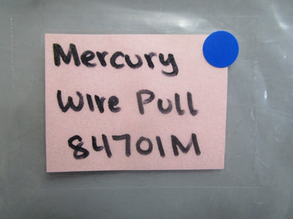 *NEW OEM* 0810 Mercury Quicksilver Wire Pull 84701M