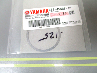 *NEW OEM* 0750 Yamaha SHIM T:0.12MM  663-45587-10-00