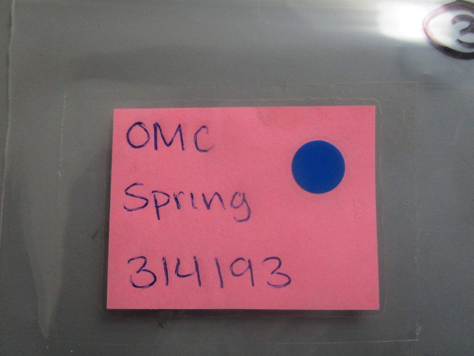 *NEW OEM* 0810 OMC Johnson Evinrude Spring 314193 0314193