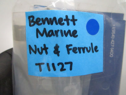 *NEW* (LOT OF 2) 0810 Bennett Marine Nut & Ferrule T1127