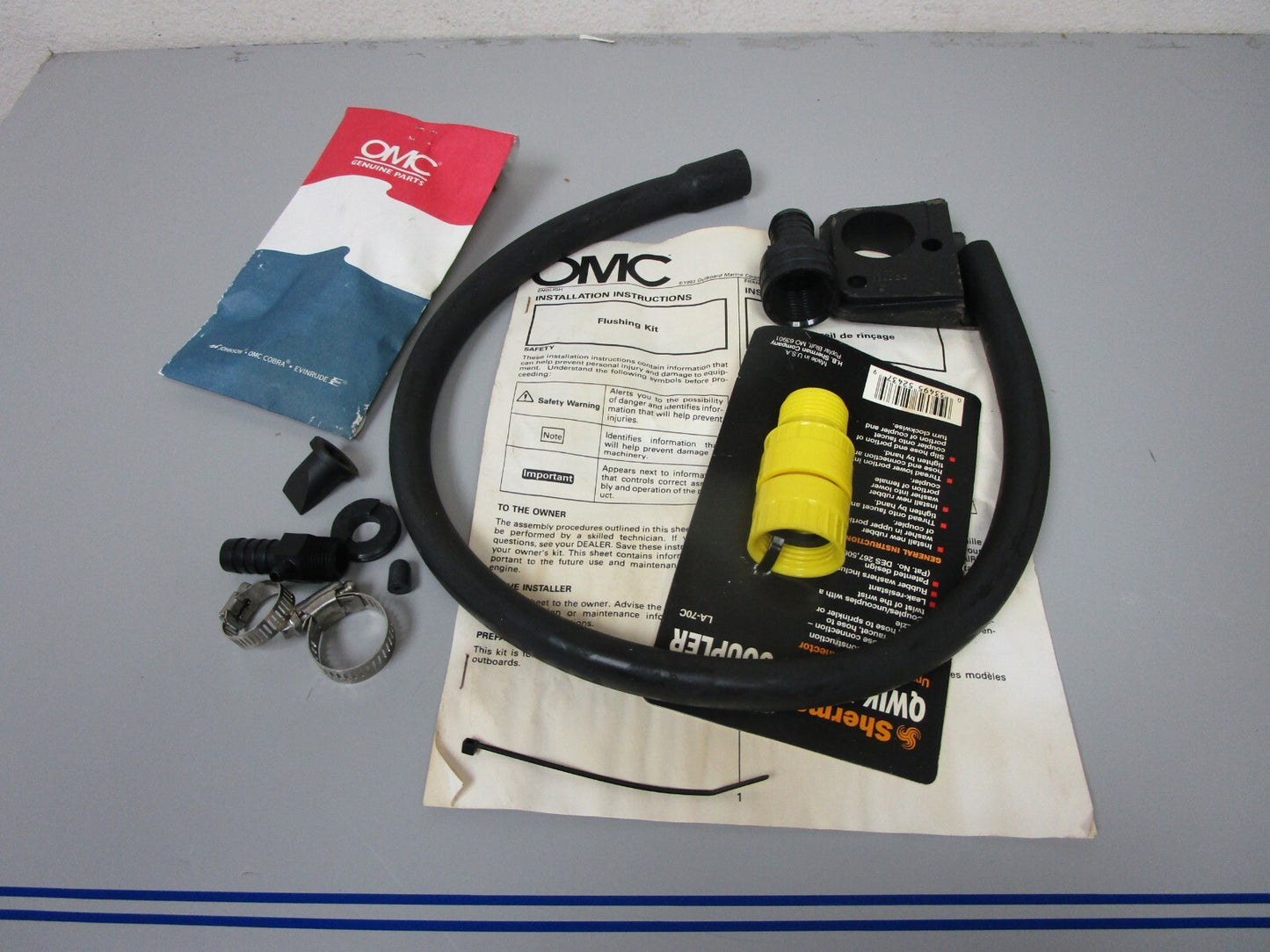 *NEW OEM* 0720 OMC Johnson Evinrude Flushing Kit 435598 0435598