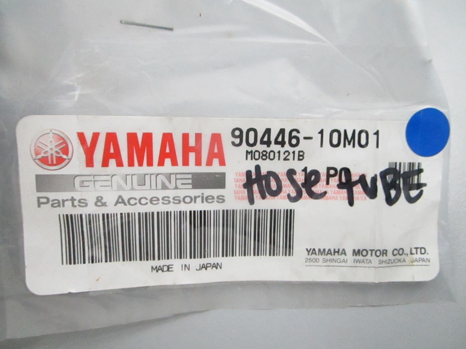 NEW OEM 90446-10M01 Yamaha Hose Tube 0810