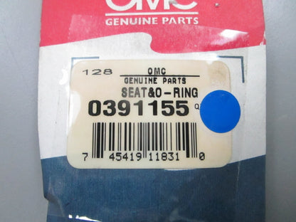 *NEW OEM* 0810 OMC Johnson Evinrude Seat & O-Ring 391155 0391155