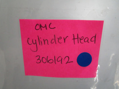 *NEW OEM* 0820 OMC Johnson Evinrude Cylinder Head 306192 0306192