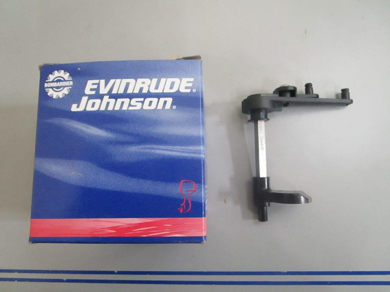 *NEW OEM* 0820 OMC Johnson Evinrude Throttle Cam & Arm Ay 438957 0438957