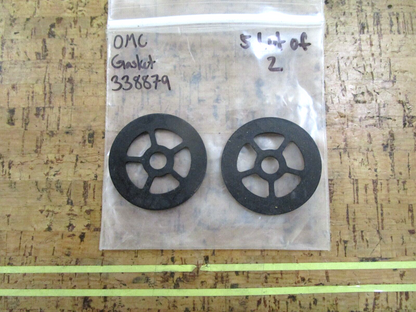 *NEW OEM* (LOT OF 2) 0750 OMC Johnson Evinrude GASKET 338879 0338879
