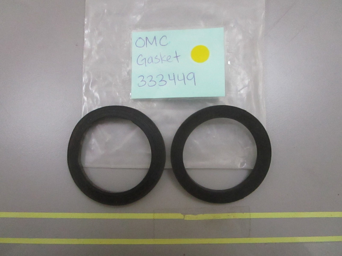 *NEW OEM* (LOT OF 2) 0810 OMC Johnson Evinrude Gasket 333449 0333449