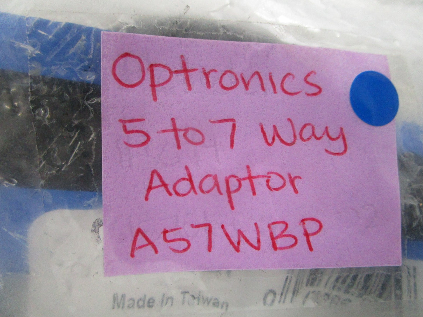 NEW OEM A58WBP Optronics  5 to 7 Way Adaptor 0810