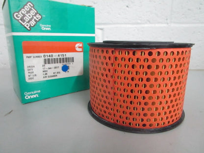 *NEW OEM* 0820 Onan Cummins Air Cleaner 0140-4151