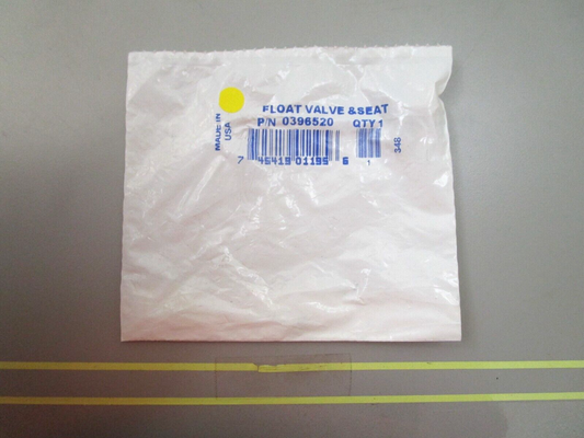 *NEW OEM* 0810 OMC Johnson Evinrude Float Valve & Seat 396520 0396520