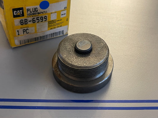 NEW OEM 8B-6599 CAT Caterpillar Magnetic Drain Plug 0720