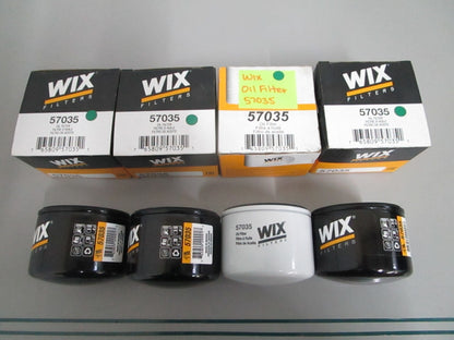 NEW OEM (LOT OF 4) 57035 Wix Oil Filter 0820
