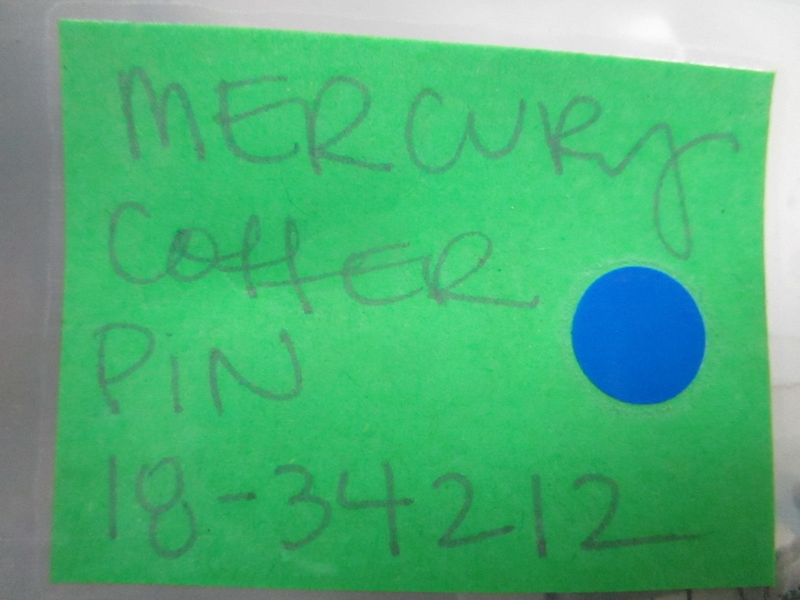 *NEW OEM* (LOT OF 2) 0810 Mercury Quicksilver Cotter Pin 18-34212