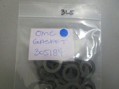 *NEW OEM* (LOT OF 5) 0810 OMC Johnson Evinrude Gasket 305184 0305184