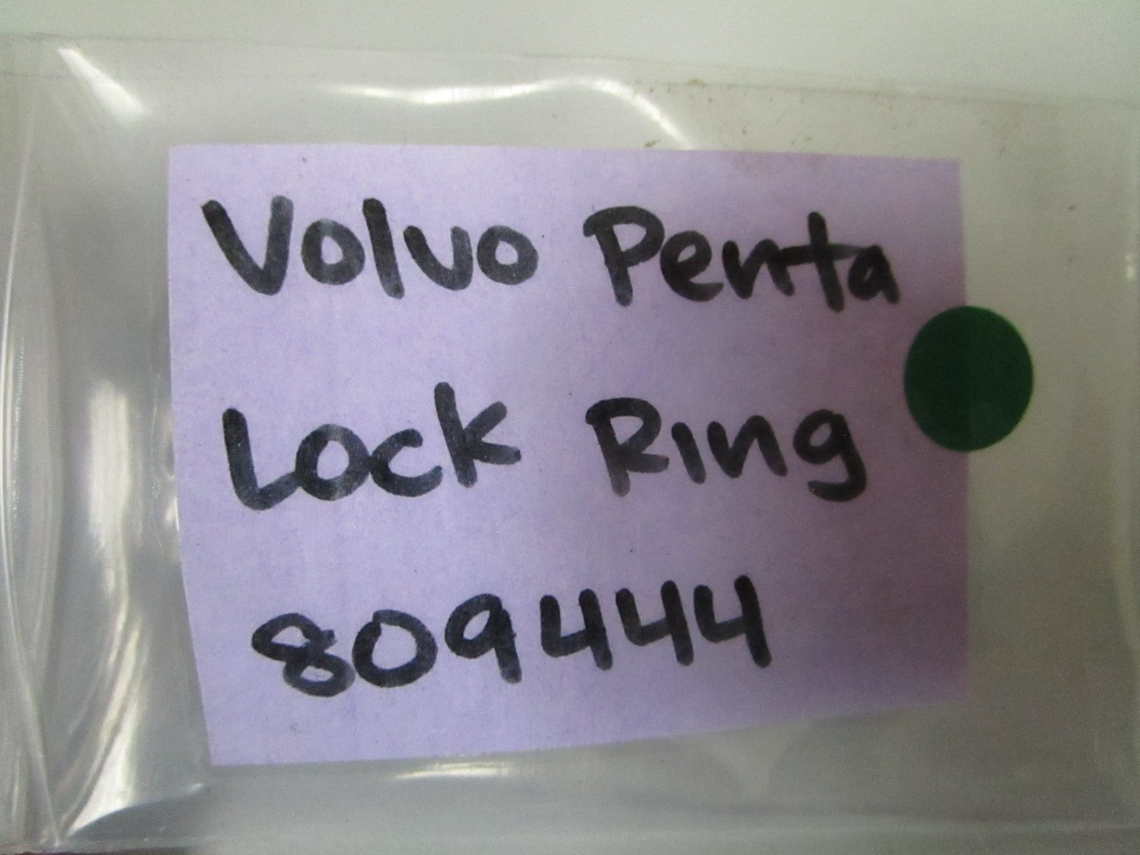 NEW OEM 809444 Volvo Penta Lock Ring 0810