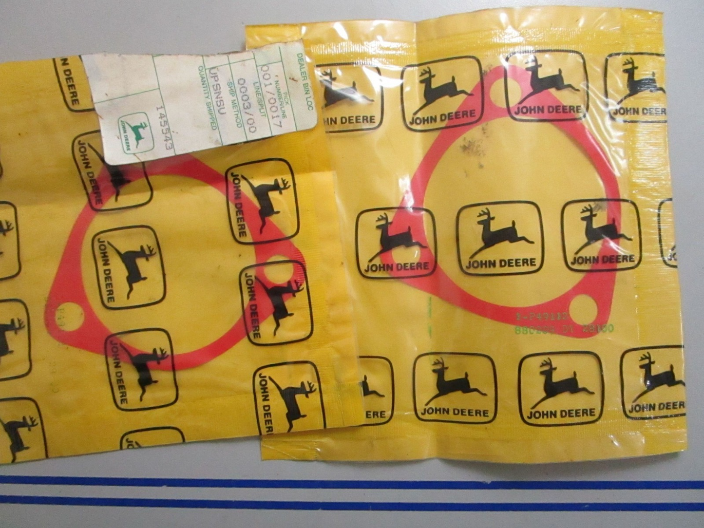 *NEW* (LOT OF 2) 0770 John Deere Shim P49112