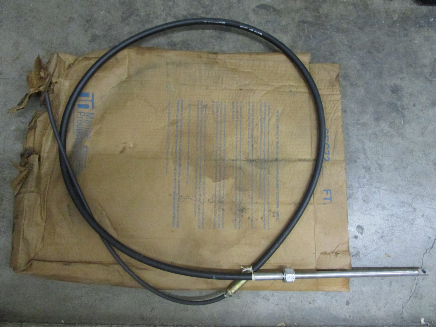 *NEW OEM* 0820 Teleflex 8' Steering Cable SSC62 SSC62-8
