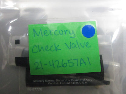 *NEW OEM* 0810 Mercury Quicksilver Check Valve 21-42657A1