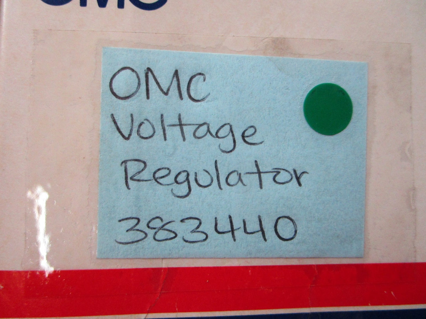 NEW OEM 383440 0383440 OMC Johnson Evinrude Voltage Regulator 0810