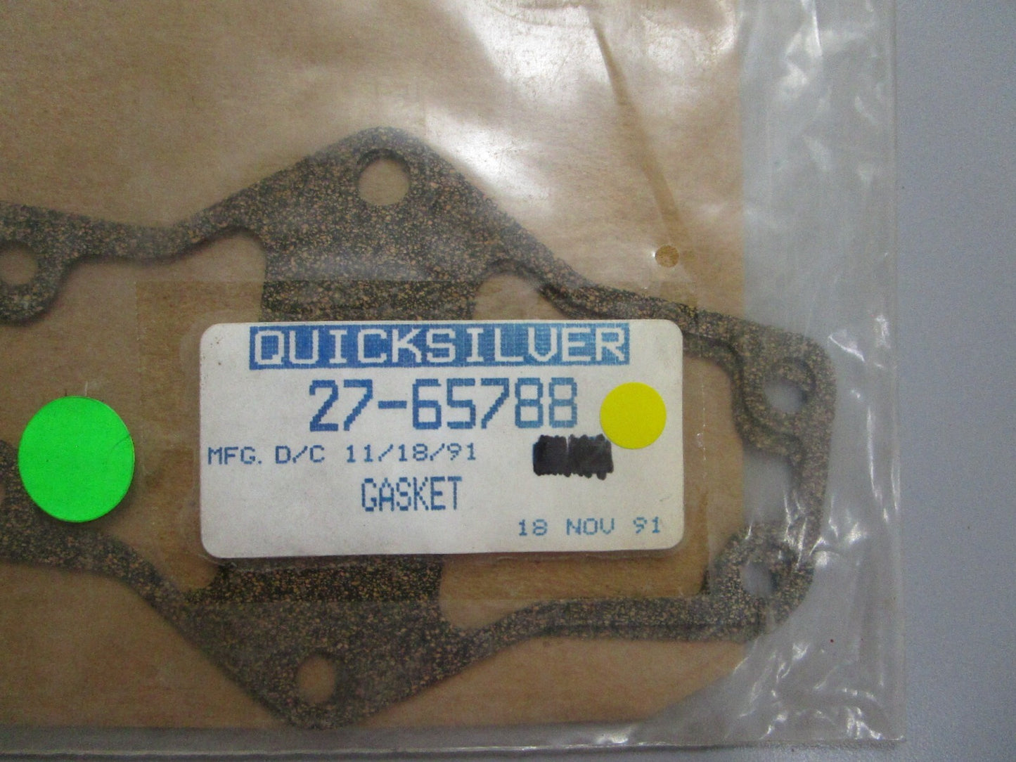*NEW OEM* (LOT OF 2) 0810 Mercury Quicksilver Gasket 27-65788