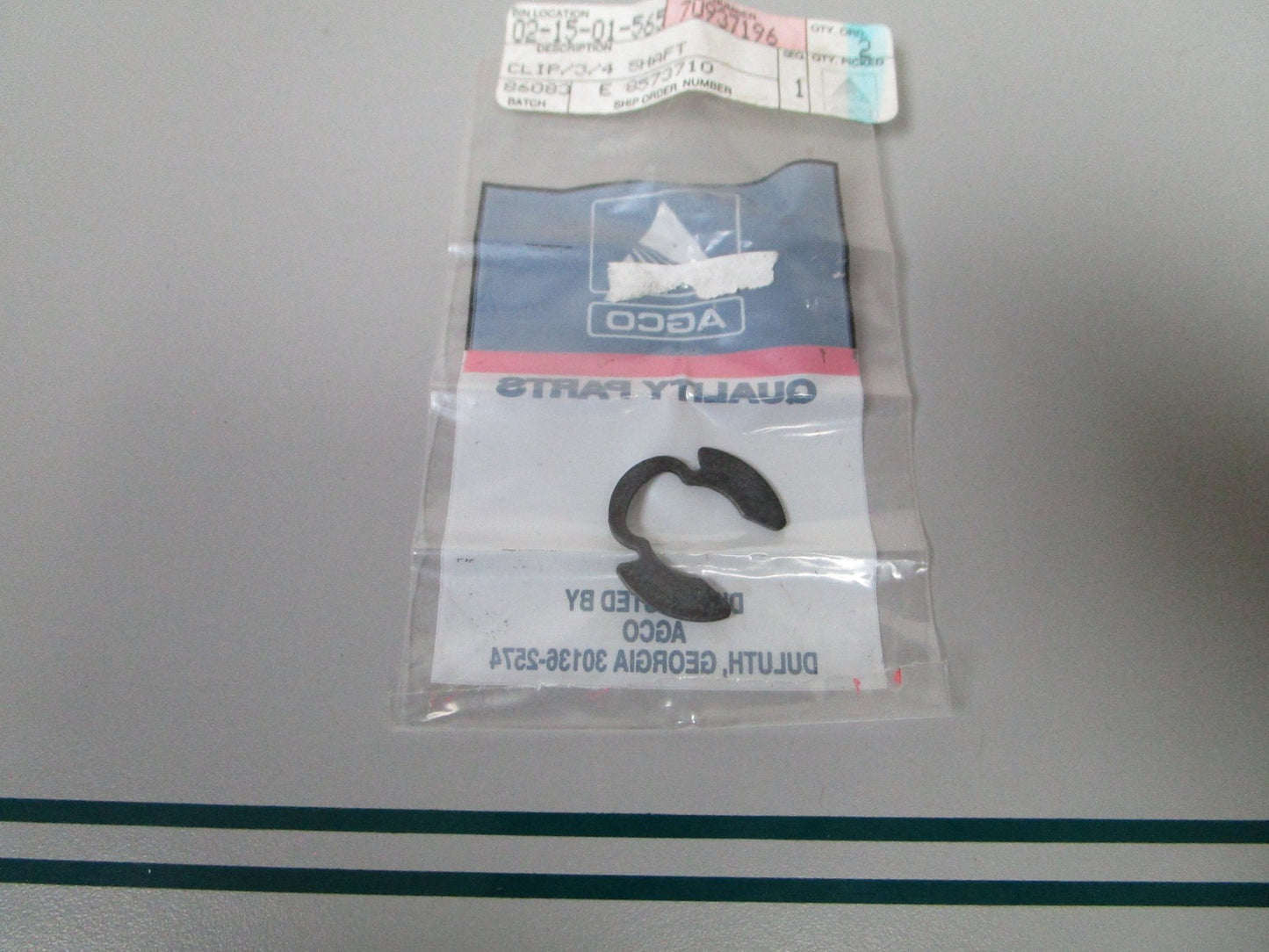 NEW OEM 70937196 AGCO Clip 0810