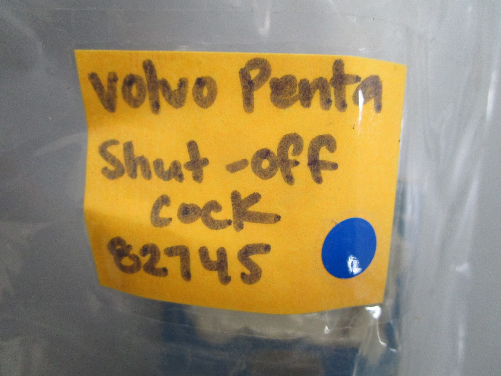 *NEW OEM* 0720 Volvo Penta Shut Off Cock 82745