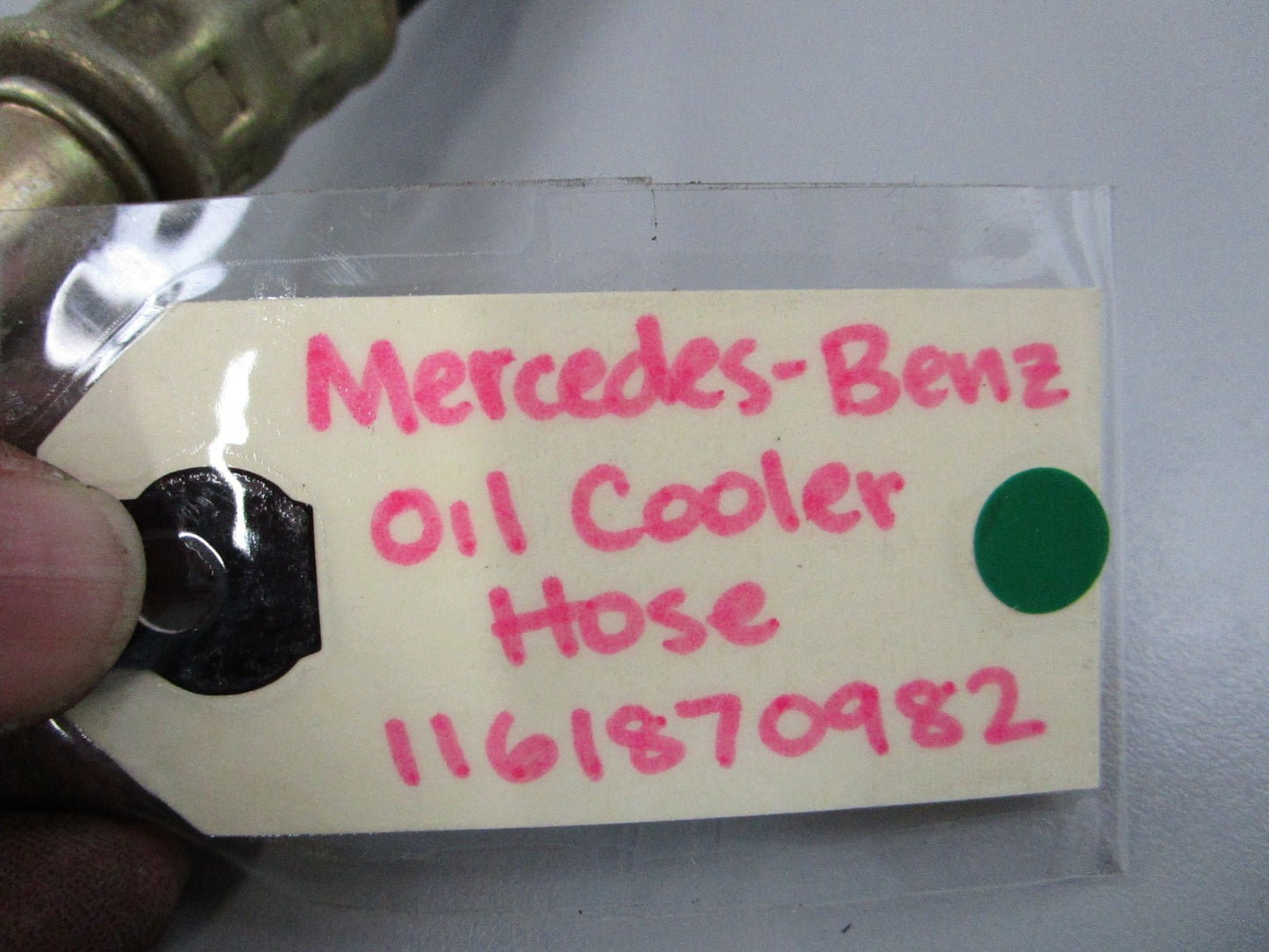 NEW OEM 1161870982 Mercedes-Benz Oil Cooler Hose 0810
