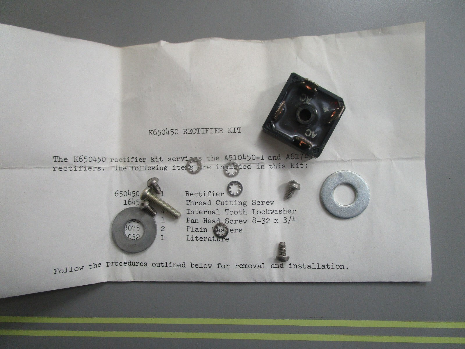 *NEW OEM* 0810 Mercury Quicksilver Rectifier Kit FK650450