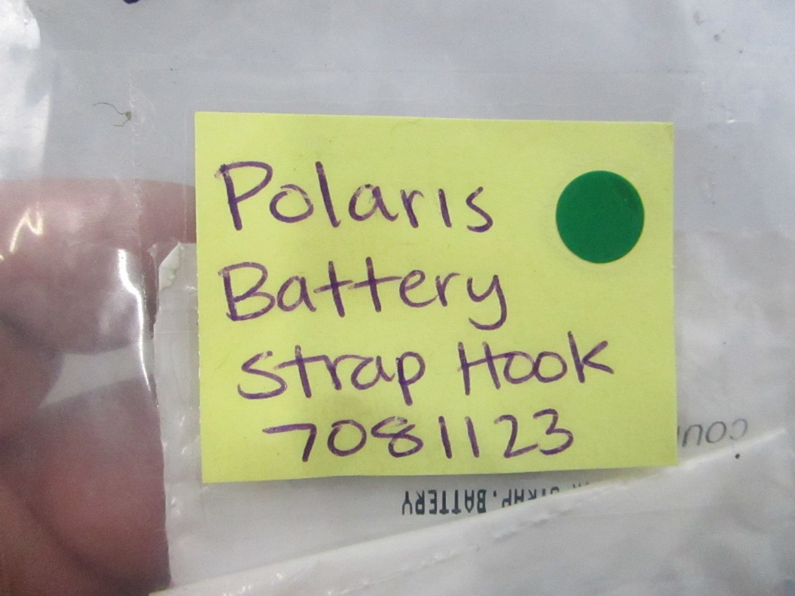 NEW OEM (LOT OF 2) 7081123 Polaris Battery Strap Hook 0810