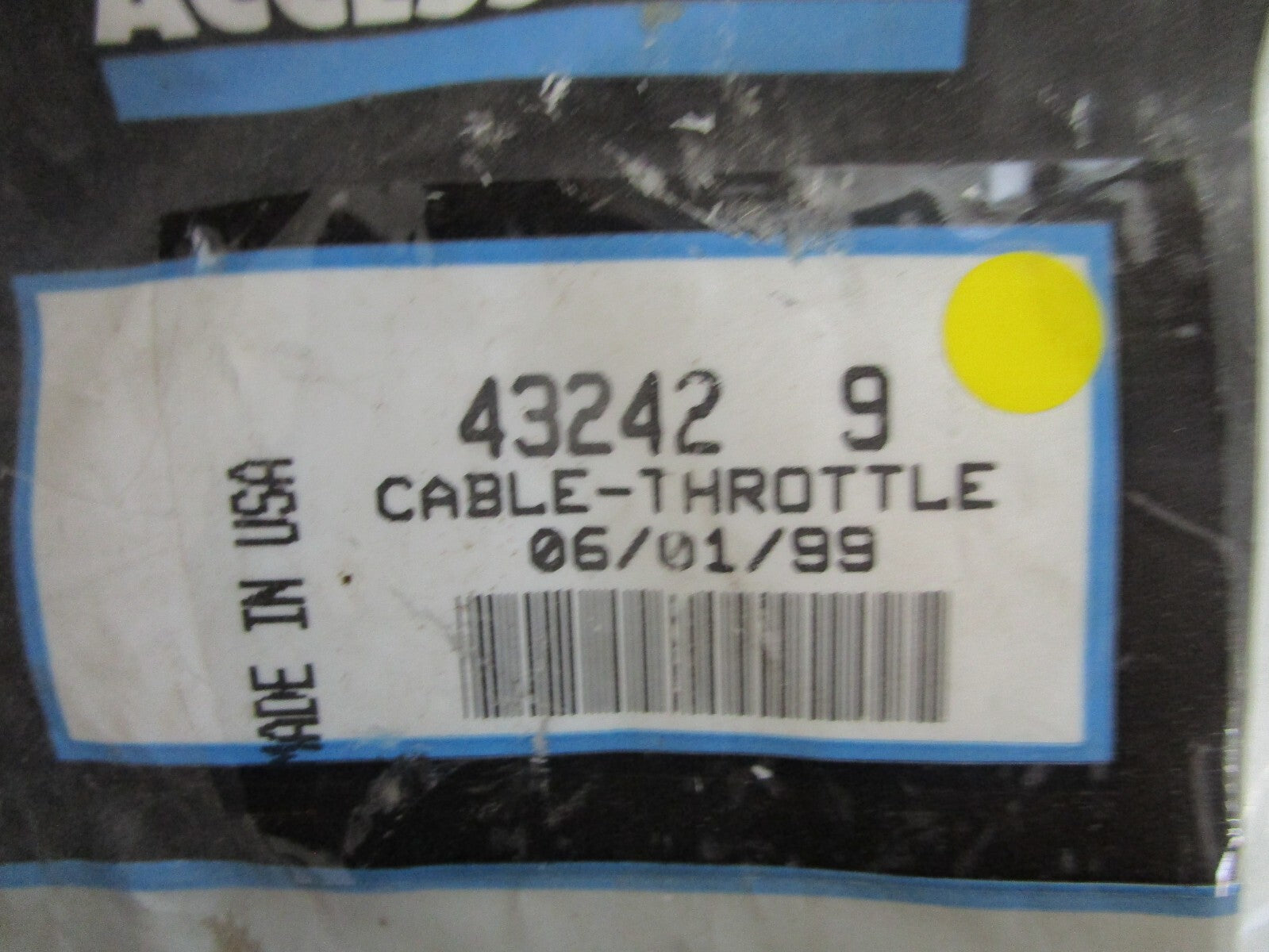 *NEW OEM* 0810 Mercury Quicksilver Throttle Cable 432429