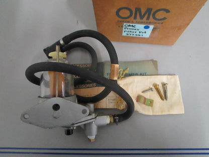 NEW OEM 377381 0377381 OMC Johnson Evinrude Primer Filter Kit 0820