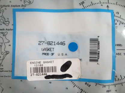 NEW OEM 27-821446 Mercury Quicksilver Gasket 0820