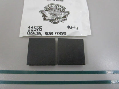 NEW OEM 11576 Harley Davidson 2 Rear Fender Cushion Set 0810