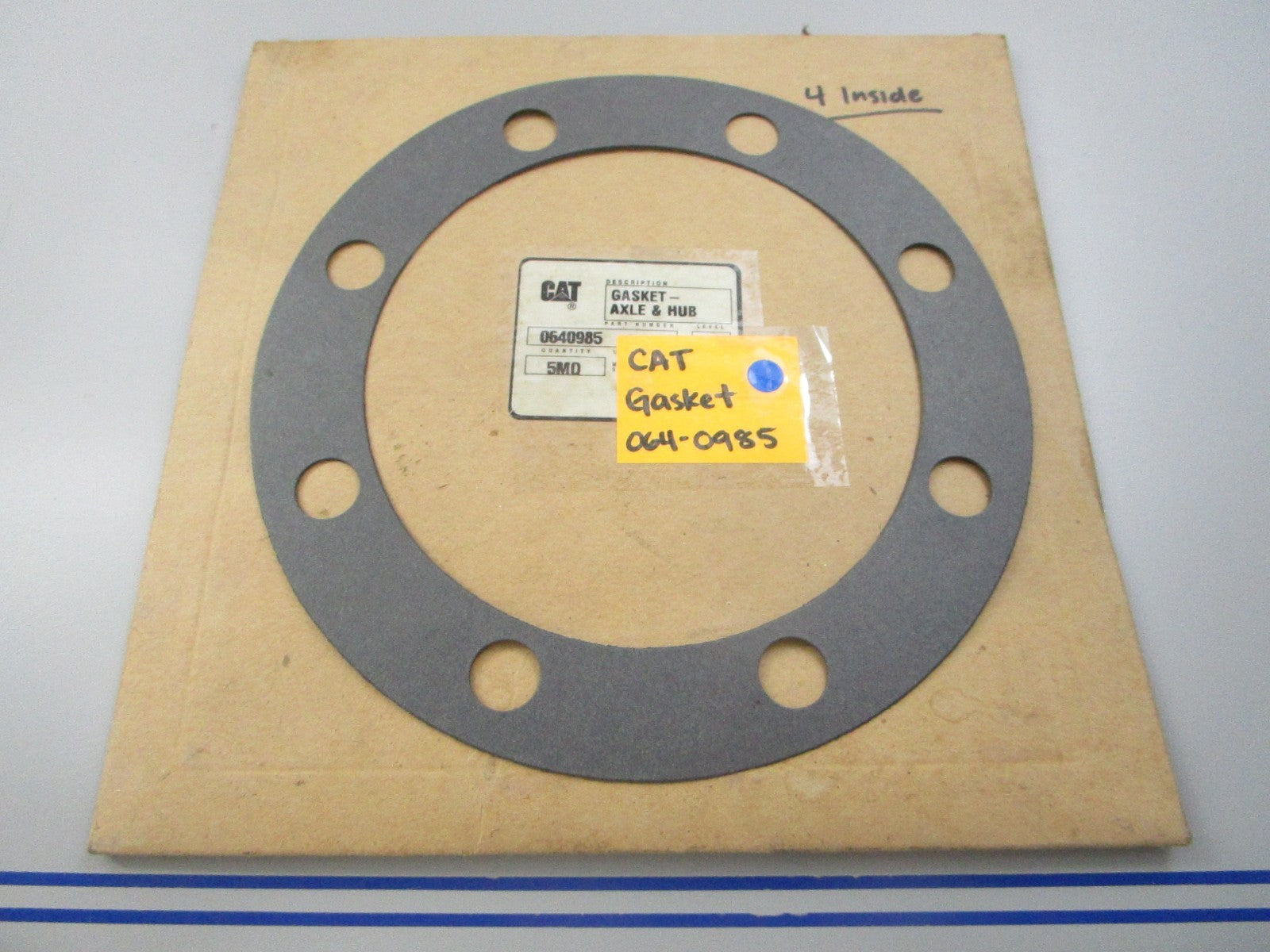 NEW OEM 064-0985 CAT Gasket 0810