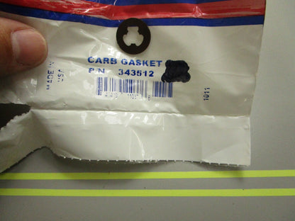 *NEW OEM* 0810 OMC Johnson Evinrude Carburetor Gasket 343512 0343512