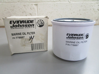 *NEW OEM* 0820 OMC Johnson Evinrude Oil Filter 778887 0778887