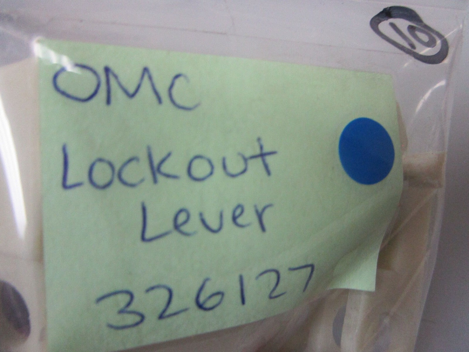 *NEW OEM* 0770 OMC Johnson Evinrude Lockout Lever 326127 0326127